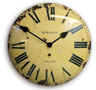 Newgate antique look clock