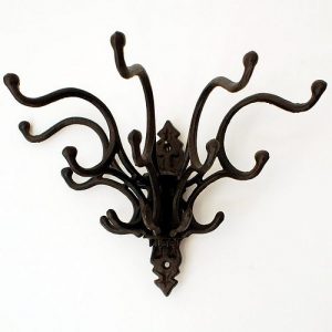 Decorative iron multi hook