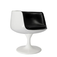 Retro design Eero Aarnio cognac chair