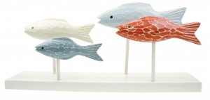 Fish design coastal home accessories