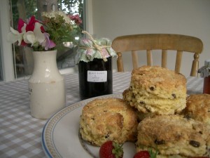 Indulge in the perfect afternoon tea with homemade scones