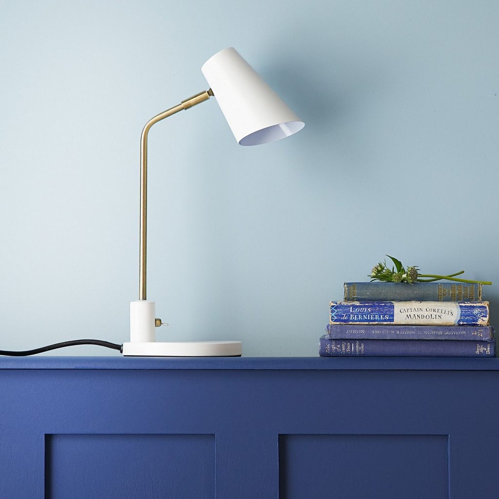 Proper office lighting is essential - invest in some as part of detoxing your home office