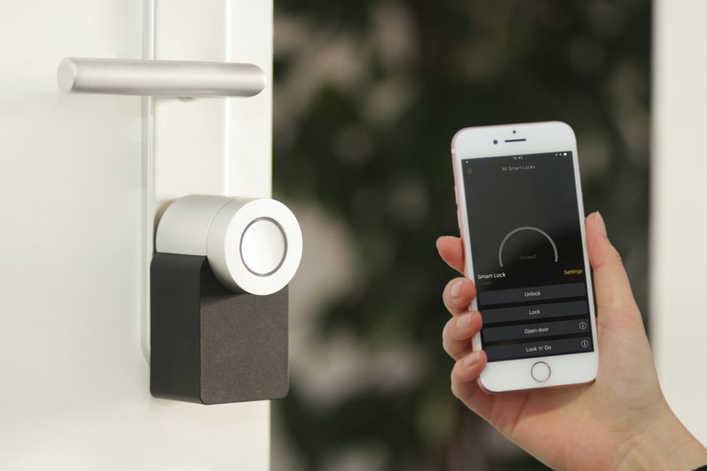 Technology can be used to help ensure all entrances to your home are locked and secure